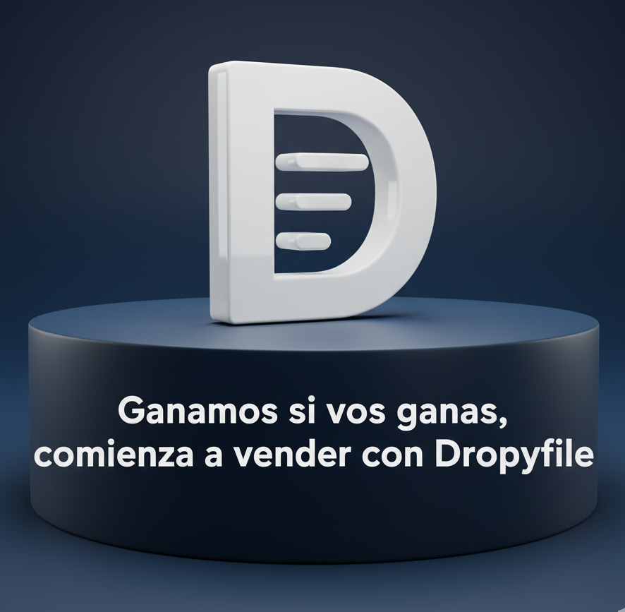 DropyFile - Plataforma para vender archivos digitales con páginas automáticas y MercadoPago